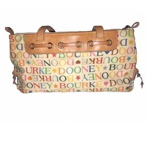 Y2k monogram dooney and burke bag